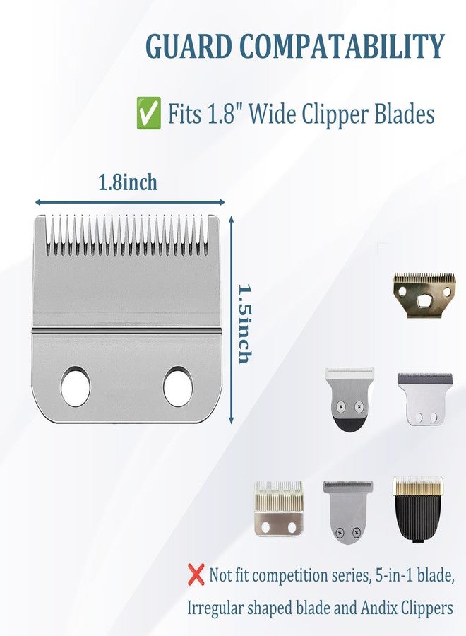 CR8GR8 Clipper Guards Set, Compatible with Wahl Hair Clippers, Guard Number: #1/2, #1, #1 1/2, #2 (Length: 1/16", 1/8", 3/16", 1/4") - Image 2